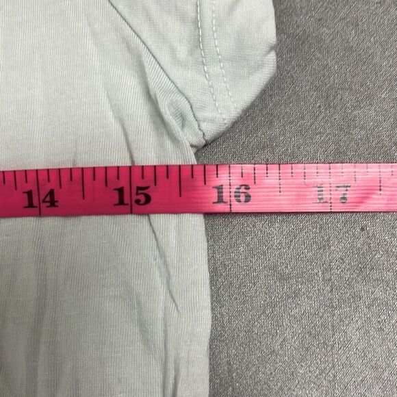 Marine Layer Light Blue Green Crewneck T Shirt XS Short Sleeve Cotton Modal - Picture 9 of 10